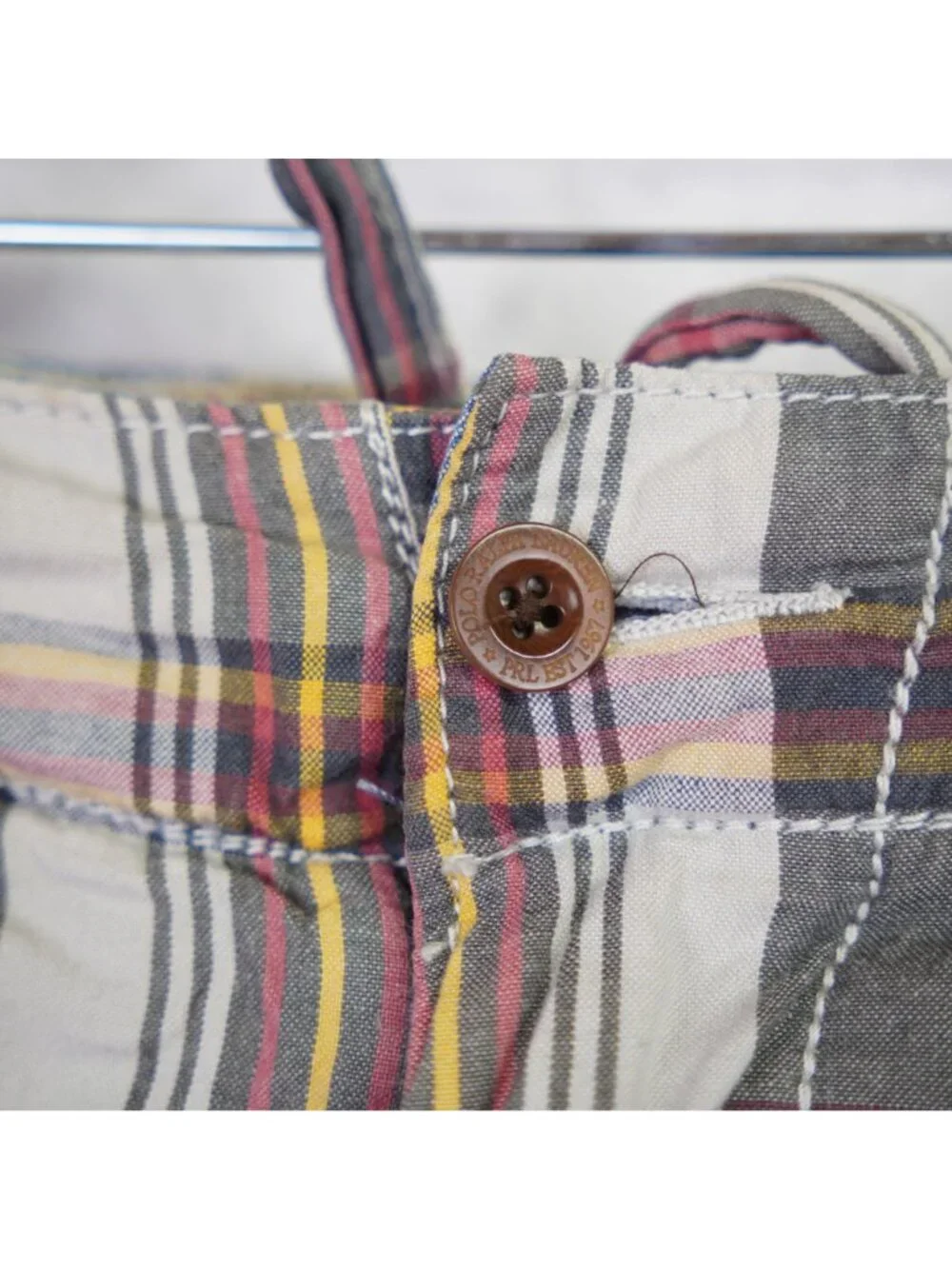 Polo Ralph Lauren Mens Plaid Shorts Size W40 10